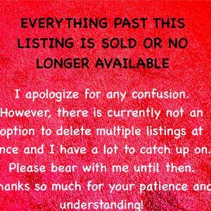 ‼️SOLD OR UNAVAILABLE PAST THIS POST‼️